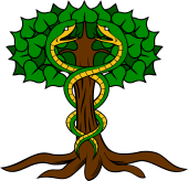Linden Tree Serpents Entwined