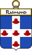 French Coat of Arms Badge for Raimond