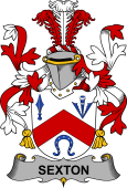 Irish Coat of Arms for Sexton