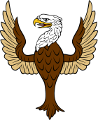 Eagle Displayed Sans Legs