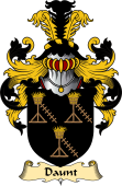 Irish Family Coat of Arms (v.23) for Daunt
