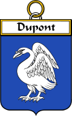 French Coat of Arms Badge for Dupont