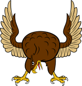 Eagle Foreshortened