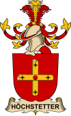 Republic of Austria Coat of Arms for Höchstetter