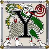 Heraldic Alphabet Y