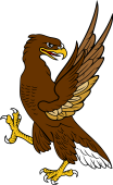 Eagle Rampant Wings Endorsed Reguardant