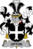 Irish Coat of Arms for Upton