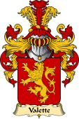 French Family Coat of Arms (v.23) for Valette