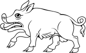Pig Passant