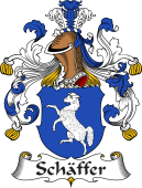 German Wappen Coat of Arms for Schäffer