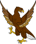 Eagle Rampant Wings Expanded Reguardant