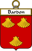French Coat of Arms Badge for Bardon