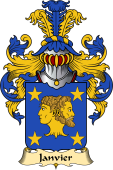 French Family Coat of Arms (v.23) for Janvier