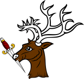 Reindeer Hd Erased Holding Dagger