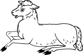 Lamb Couchant
