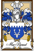 Scottish Coat of Arms Bookplate for MacBarnet