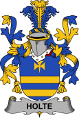 Irish Coat of Arms for Holte or Holt