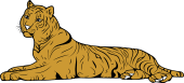 Tiger Couchant