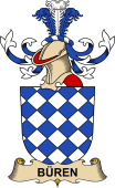 Republic of Austria Coat of Arms for Büren