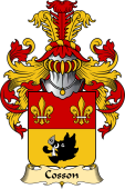 French Family Coat of Arms (v.23) for Cosson