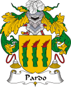 Spanish Coat of Arms for Pardo
