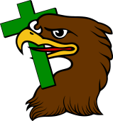 Eagle Head Holding Cross of Passion