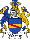 English Coat of Arms for the family Wagner