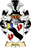 Irish Family Coat of Arms (v.23) for Quicke