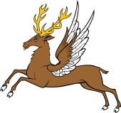 Stag Courant Winged