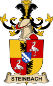 Republic of Austria Coat of Arms for Steinbach (Kranichstein)