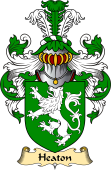 Irish Family Coat of Arms (v.23) for Heaton