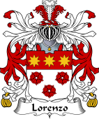 Italian Coat of Arms for Lorenzo