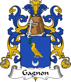 Coat of Arms from France for Gagnon