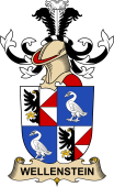 Republic of Austria Coat of Arms for Wellenstein