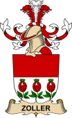 Republic of Austria Coat of Arms for Zoller