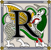 Heraldic Alphabet R