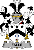 Irish Coat of Arms for Falls