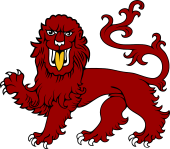 Lion Passant Guardant