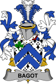 Irish Coat of Arms for Bagot