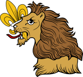 Lion HEH-Fleur de Lis