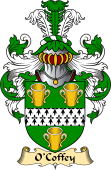 Irish Family Coat of Arms (v.23) for O'Coffey
