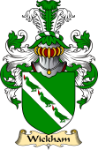 Irish Family Coat of Arms (v.23) for Wickham or Wycomb