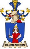 Republic of Austria Coat of Arms for Blumencron