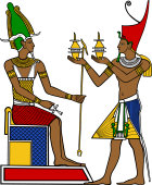 King Setos Sacrifice to Osiris