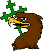 Eagle Head Holding Cross Crosslet Fitchee