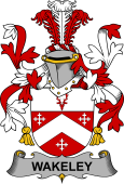 Irish Coat of Arms for Wakeley