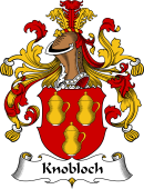 German Wappen Coat of Arms for Knobloch