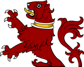 Demi Lion Rampant Collared