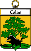 French Coat of Arms Badge for Colas