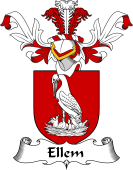 Coat of Arms from Scotland for Ellem or Elm